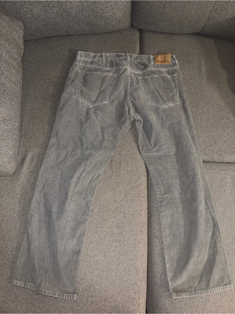 Old Navy Men's Gray Straight-Leg Pants